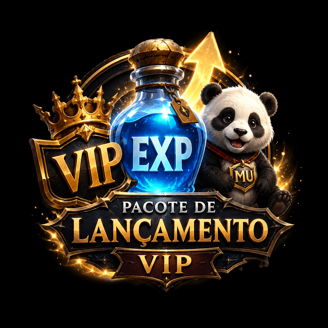VIP + FULL BUFF EXP + PET PANDA'